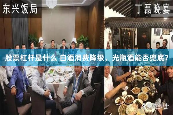 股票杠杆是什么 白酒消费降级，光瓶酒能否兜底？