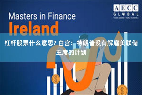 杠杆股票什么意思? 白宫：特朗普没有解雇美联储主席的计划