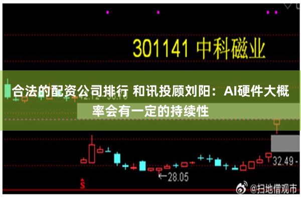 合法的配资公司排行 和讯投顾刘阳:AI硬件大概率会有一定的持续性